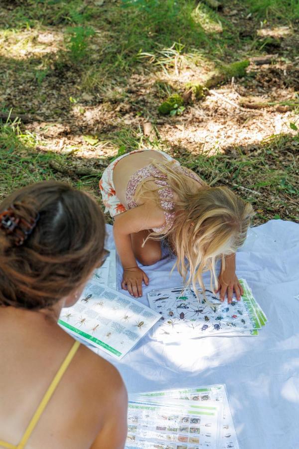 Huttopia De Roos Stegeren Bagian luar foto