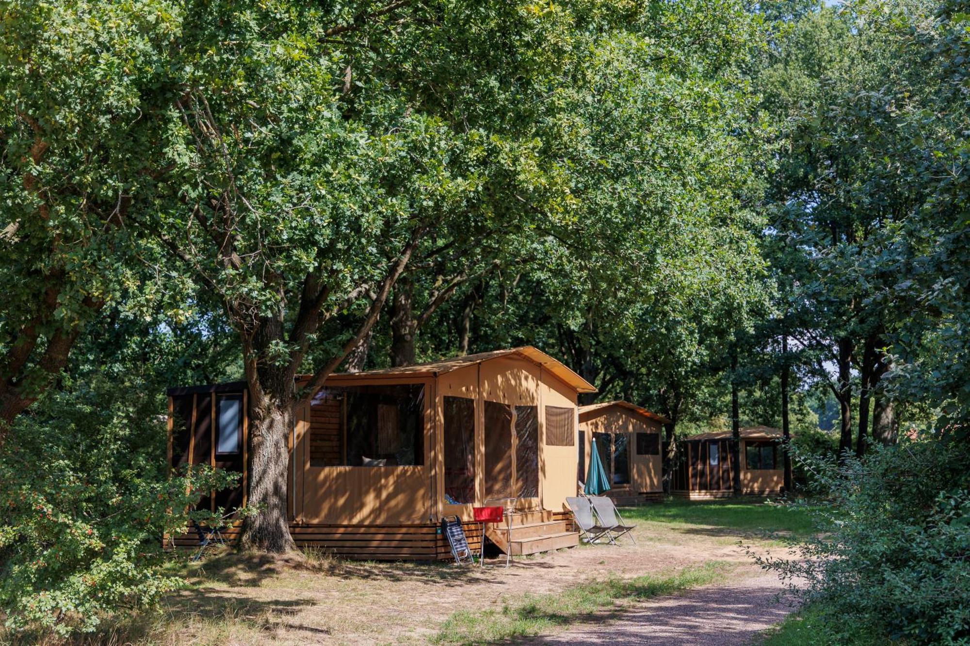 Huttopia De Roos Stegeren Bagian luar foto